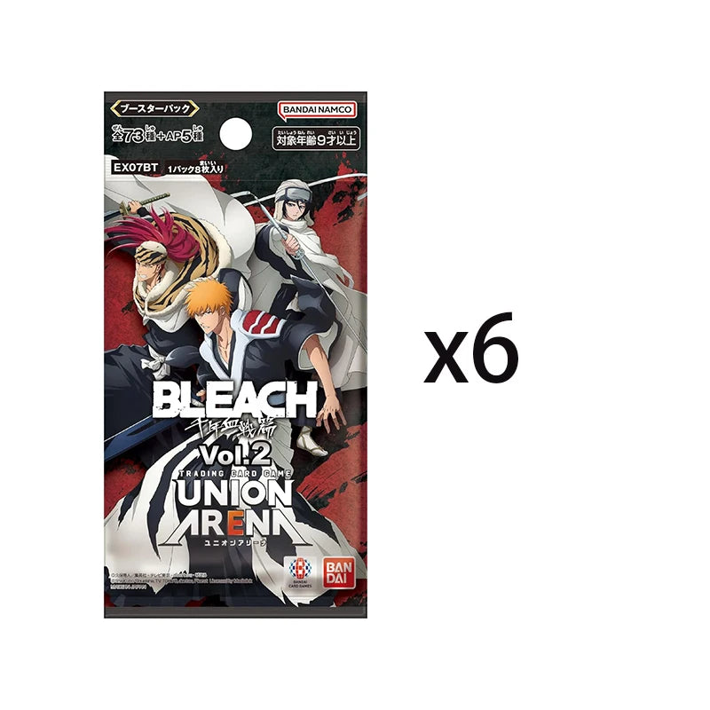 BANDAI Union Arena Bleach Thousand-Year Blood War Vol. 2 Booster Pack TCG Collection Card Rare Signature 4000+BP