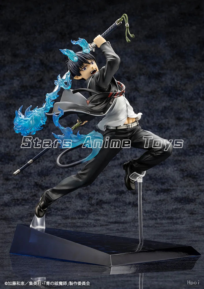 Original Kotobukiya ARTFX J Blue Exorcist Okumura Rin 1/8 Snow Fruit Chapter Animation Figure Model Collection Toys
