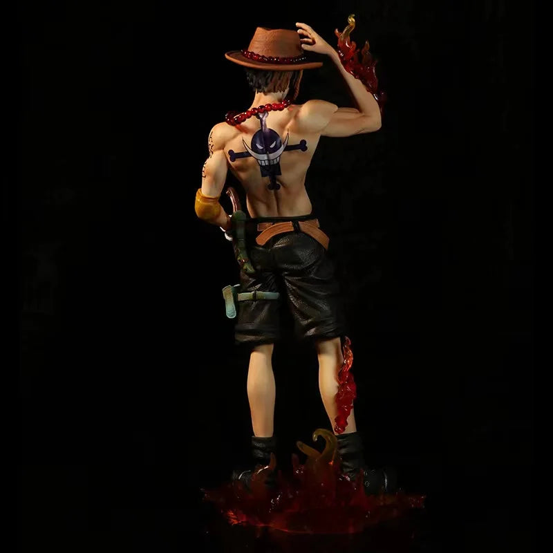 23CM Anime Ace Figure One Piece Action Figurine PVC Collectible Statue Model Toys Gifts