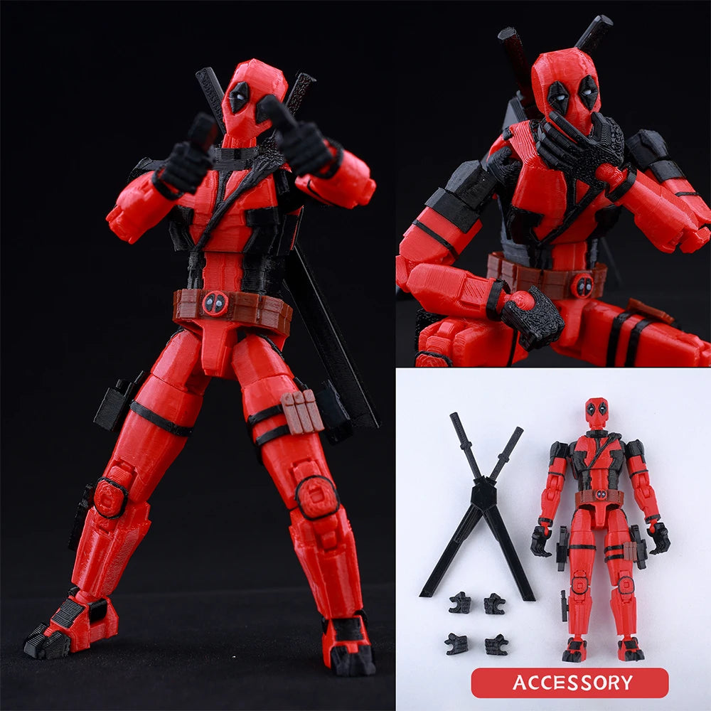 3d Printed Dummy13 Jujutsu Kaisen Ryomen Sukuna Action Figure Anime Model Toys Multi-Jointed Poseable Collectible Toy Gift