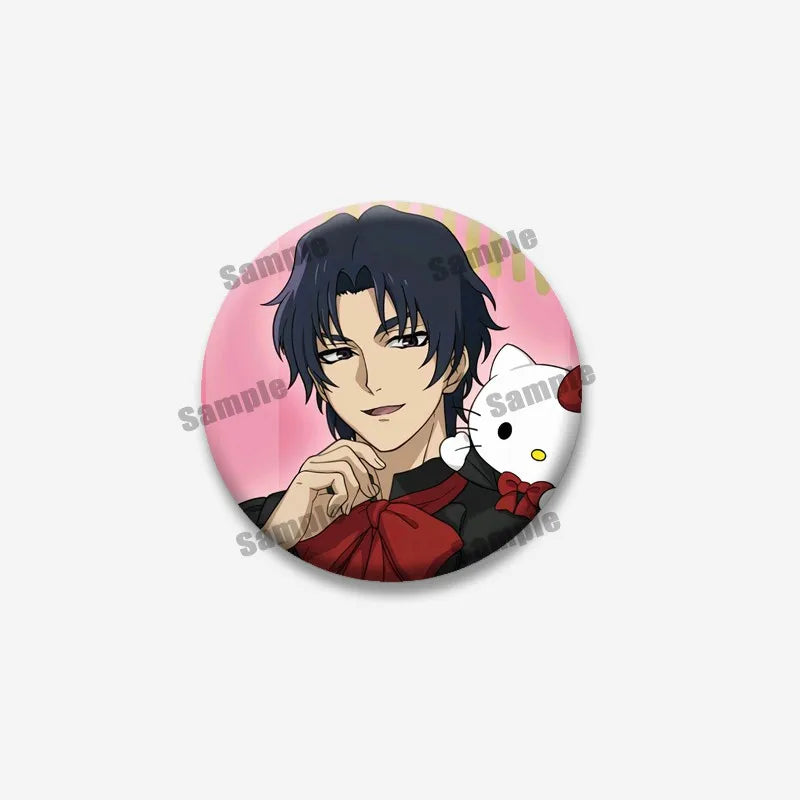 Anime Seraph of The End Characters Lapel Pins Custom Cute Brooch Cartoon Cosplay Badges Backpack Hat Accessories Kids Toys Gifts