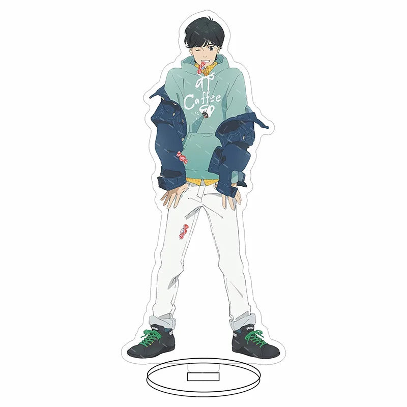 Cute Anime Banana Fish Ash Lynx Acrylic Stand Model Plate Gif Figure Display Wholesale Desk Decor Badge Charms Souvenir Cartoon