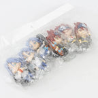 11CM  Anime SK8 The Infinity Figure Cartoon Cartoon 6 Unlimited Skateboard Solid Doll Cake Decoration Ornaments Model Doll  PVC