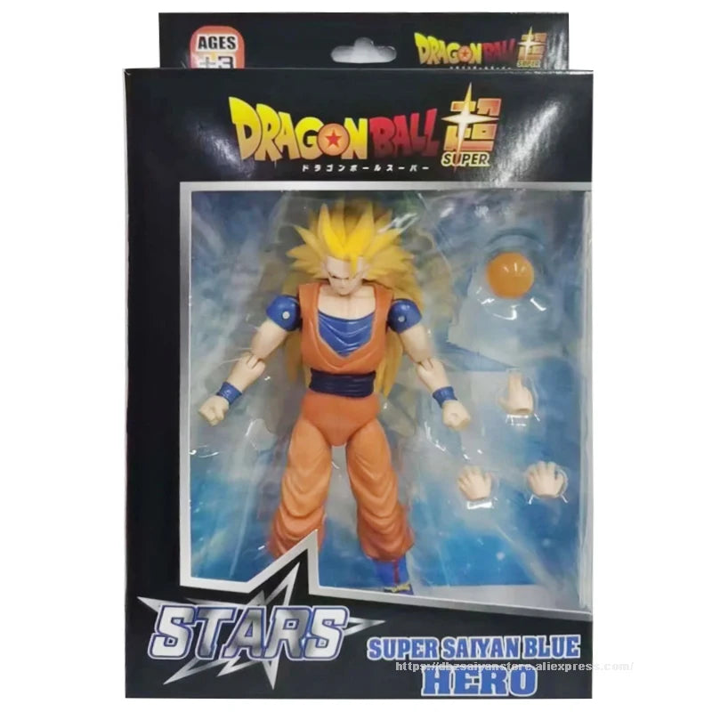 Dragon Ball SHF Goku Vegeta Action Figure Super Saiyan Gogeta Dbz Figurine PVC Collection Model Toys for Kids Gifts