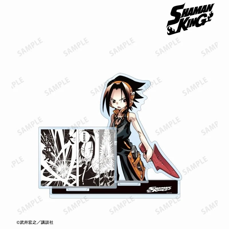 SHAMAN KING Standing wholesale Doll Cosplay Fans Gift 15CM HD Acrylic Stands Model Collect Toy Figure Anime