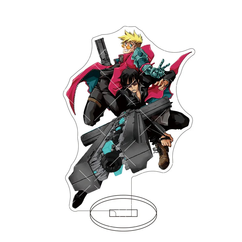 Anime “Trigun Stargaze” 15cm Acrylic Stand-”Vash the Stampede“ figures, tabletop ornaments Holiday Gift Birthday Surprise