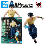 Original Bandai S.H.Figuarts SHF Yu Yu Hakusho YUSUKE URAMESHI Figure Finished Model kit  Anime full Action Toy Gift for kid set