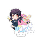 10CM Anime BanG Dream! Nendoroid Figure Stand Model Tsukushi Futaba/Nanami Hiromachi/Mashiro Kurata Cute Desk Decor Standing Sign Gifts