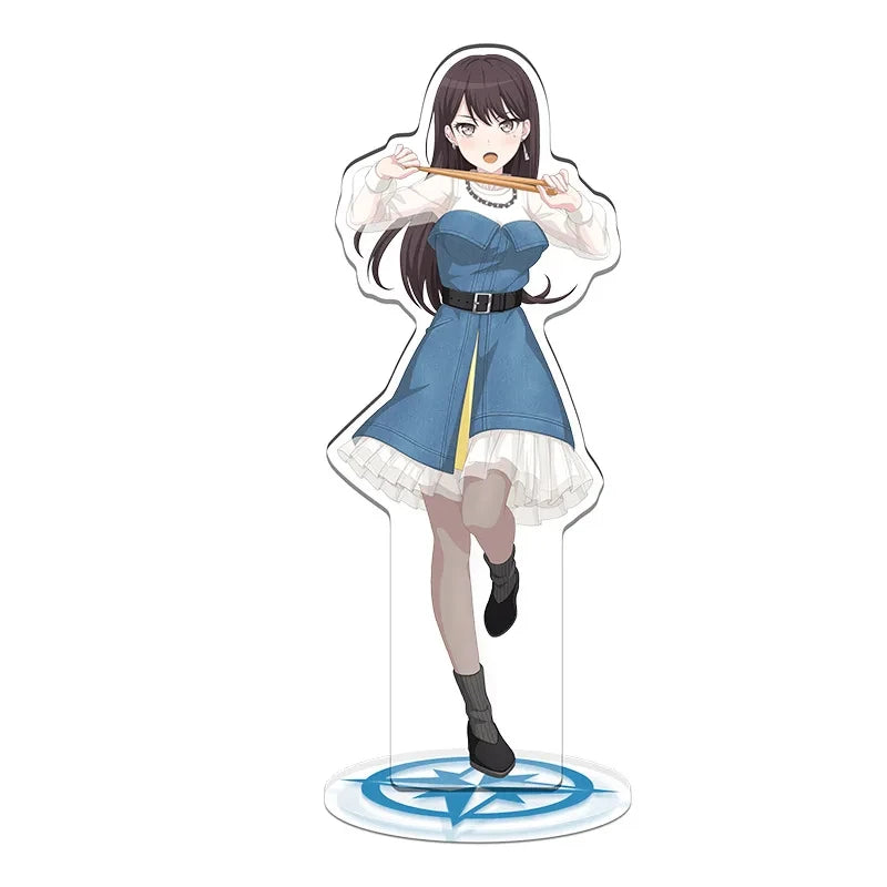 Anime BanG Dream!  It's MyGO!  Stand Model Figures Afterglow Cosplay Acrylic Sweet Maiden Band Desk Decor Standing Sign Fans Gif