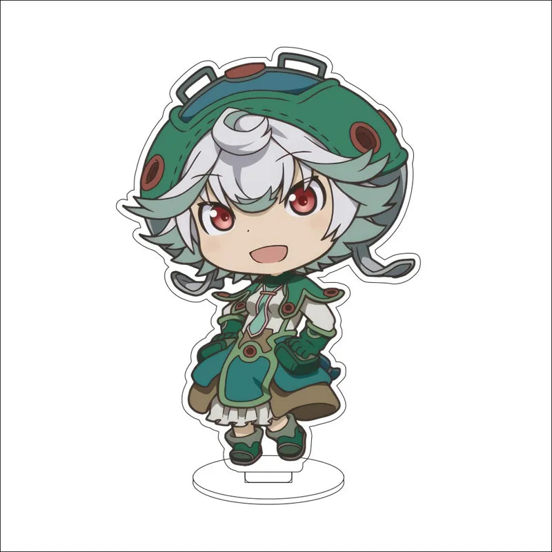 Anime Made in Abyss Acrylic Stand Ornaments Riko Reg Nanachi Prushka Figure Stand Halloween Gifts