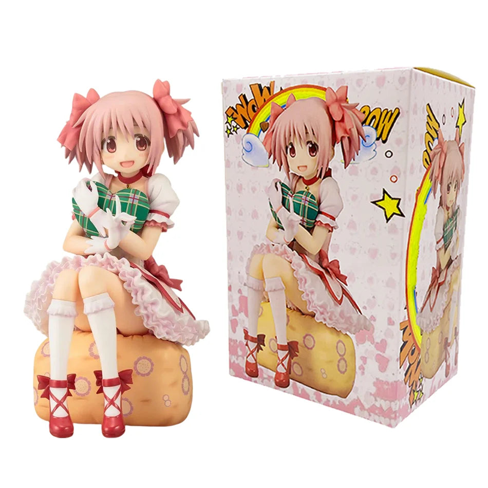 14cm Puella M agi Madoka Magica Aniem Figure  M adoka Action Figure Magic Girl Model Decor Statue Dolls Toys Christmas Gift