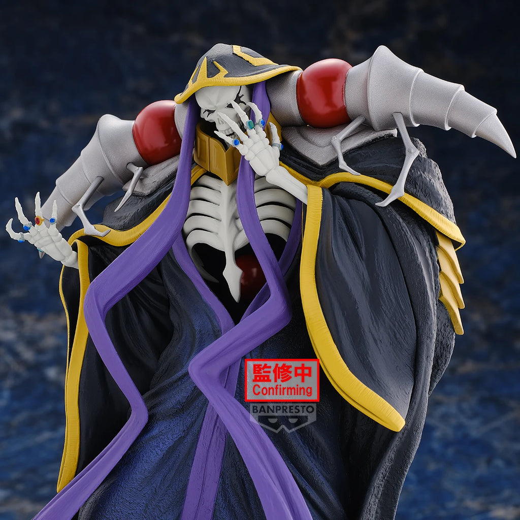 Original Bandai Banpresto Overlord Ainz Ooal Gown Albedo Pvc Anime Figures Action Figure Model Toys Christmas Gifts