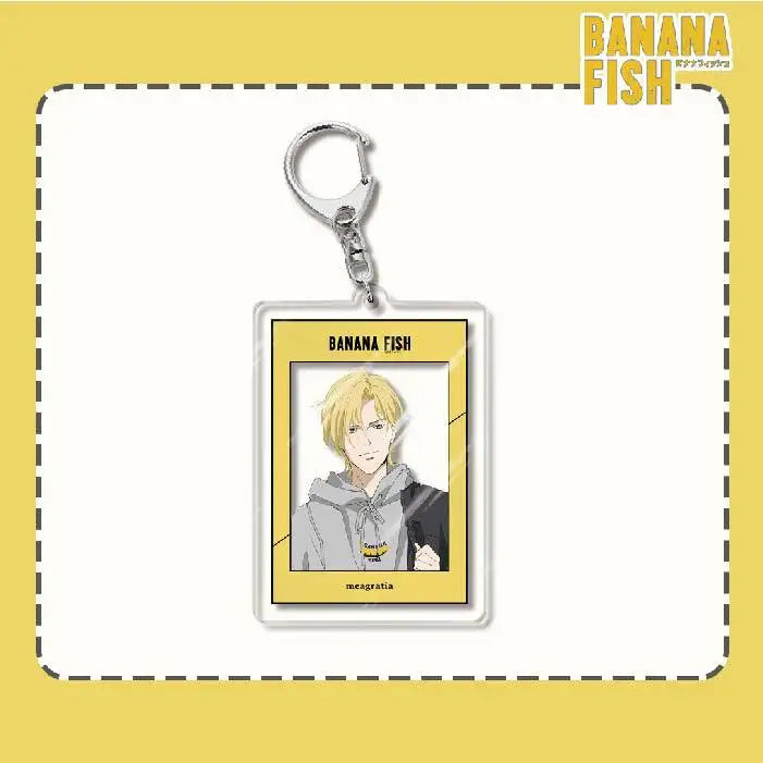 BANANA FISH ANIME ASH 6CM chaveiro cute keychain  portachivi