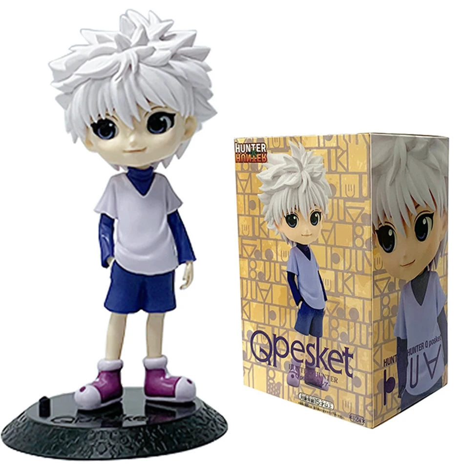 15cm Hunter Hunter Anime Qposket Figure Phantom Troupe Chrollo Action Figurine Collection Noodle Stopper PVC Model Toys Gift