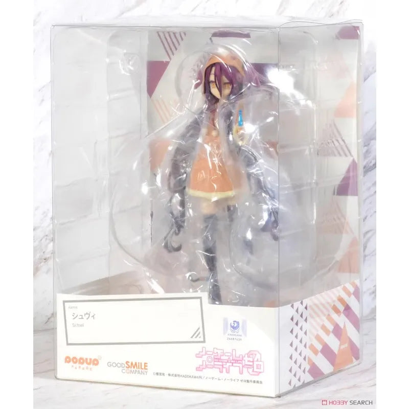 Good Smile Genuine POP UP PARADE NO GAME NO LIFE Anime Figure Shiro Schwi Dola Action Toys for Boys Girls Gift Collectible Model