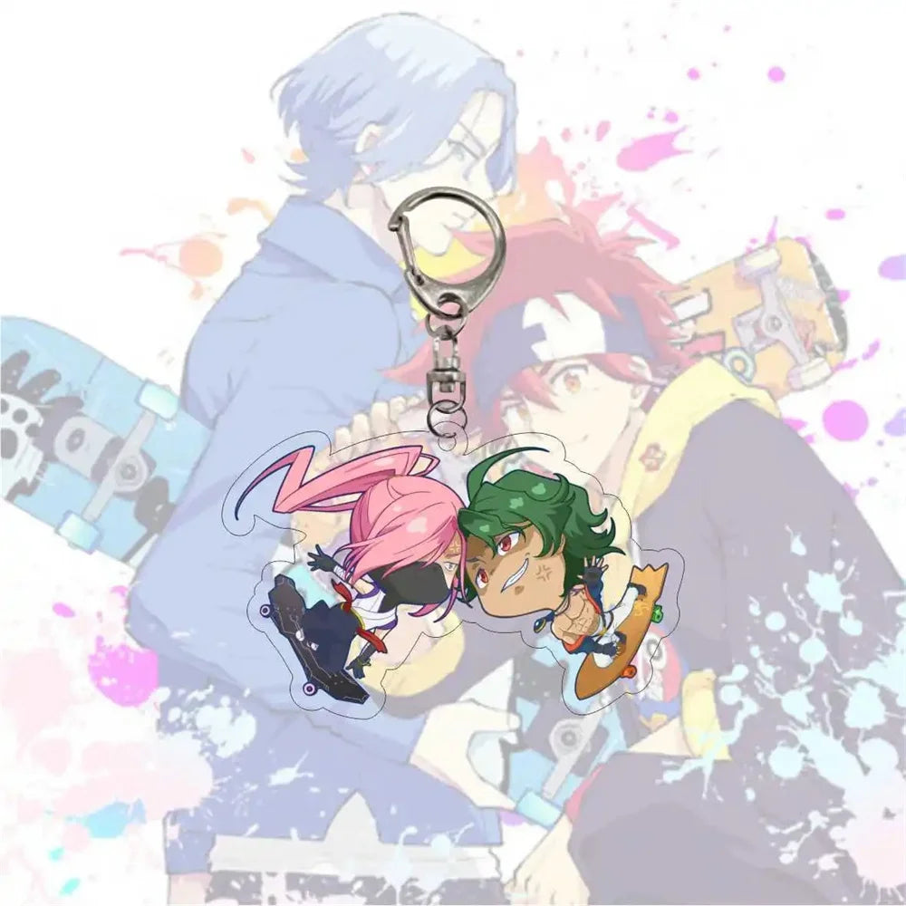 6CM Anime SK8 the Infinity Acrylic Keychain Model Cosplay Characters Ornament Accessories Christmas Collection Gifts