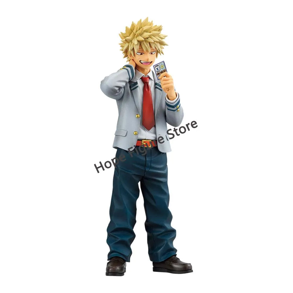 In Stock Original BANDAI Ichiban Kuji My Hero Academia Midoriya Izuku Hawks Bakugou katsuki Figure Anime Model Genuine Boxed Toy