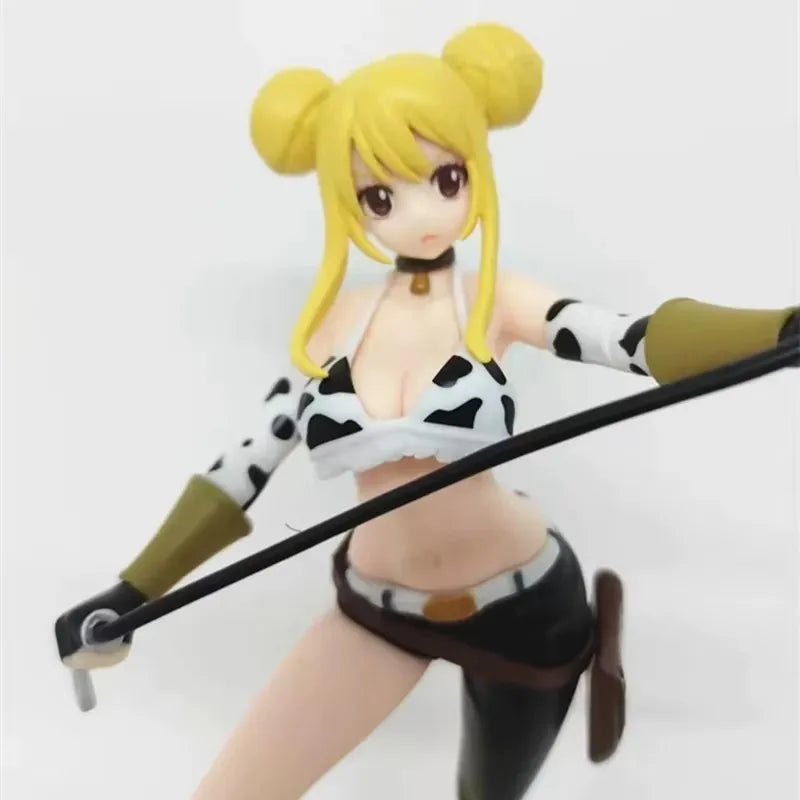 17cm Fairy Tail Lucy Heartfilia Virgo Form Anime Figure Pop Up Parade Lucy Action Figure Adult Collectible Model Gifts Toys