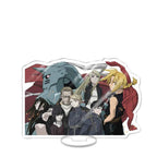 NEW Japan Anime Fullmetal Alchemist Acrylic Stand Model Figure Cosplay Plate Holder Topper Fans Christmas Desk Decor Plate Gift
