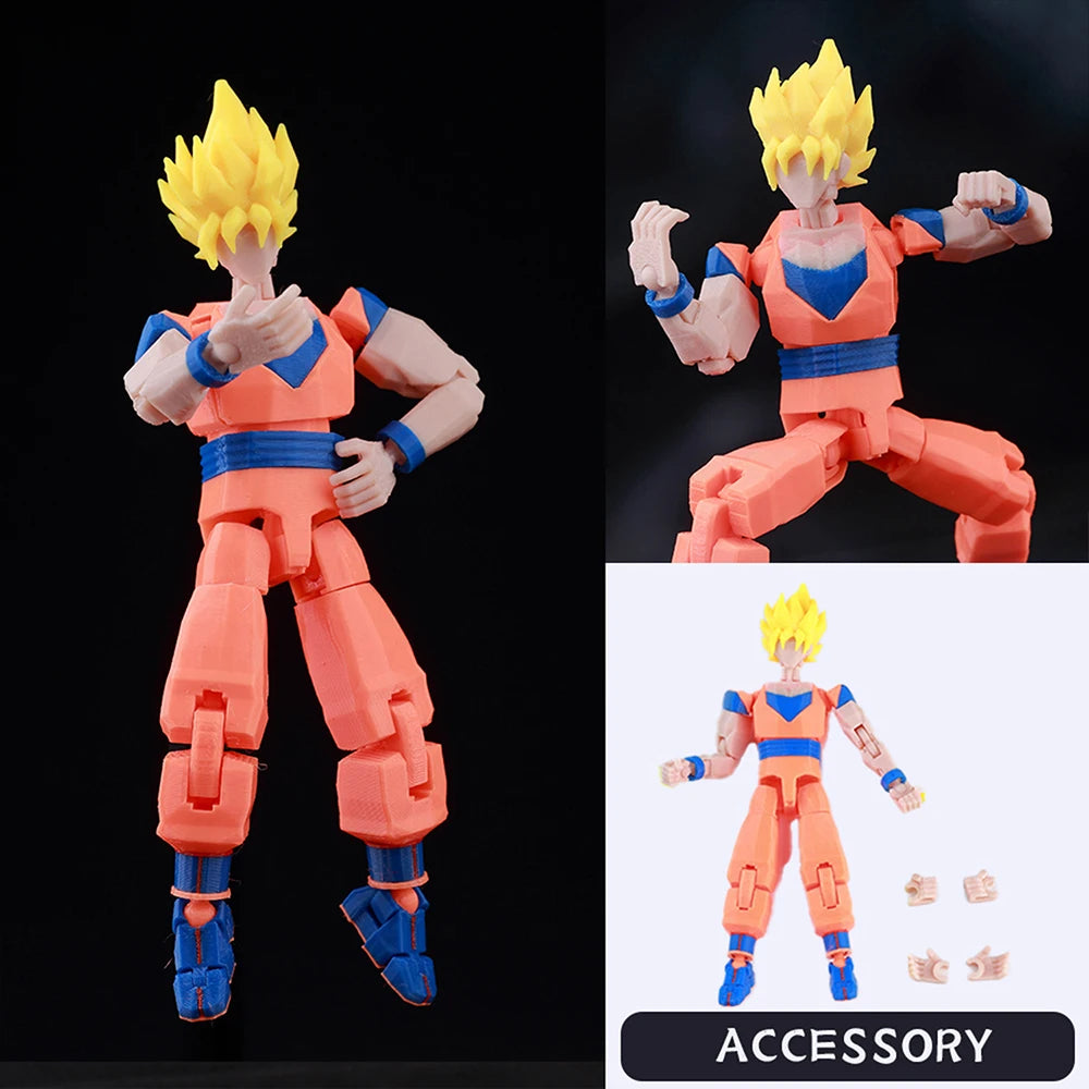 3d Printed Dummy13 Jujutsu Kaisen Ryomen Sukuna Action Figure Anime Model Toys Multi-Jointed Poseable Collectible Toy Gift