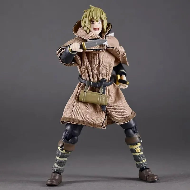 Figma 608 Vinland Saga Thorfinn Thorsson Anime Merchandise Action Figure Boxed Three Headed Sculpture Figurine Desktop Decoratio
