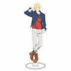 Cute Anime Banana Fish Ash Lynx Acrylic Stand Model Plate Gif Figure Display Wholesale Desk Decor Badge Charms Souvenir Cartoon