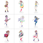 Anime BanG Dream! Acrylic Stand Ornaments Taki Shiina Rui Yashio Rei Wakana Kokoro Tsurumaki Figure Stand Halloween Gifts