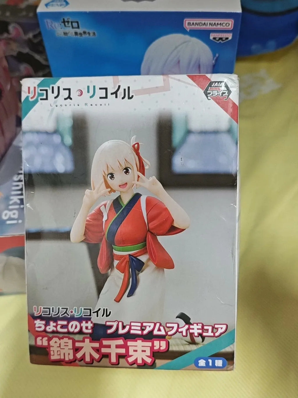 Sega Luminasta Lycoris Recoil Nishikigi Chisato Inoue Takina Wafuku Travel Ver. Pvc Anime Action Figures Model Collection Toys