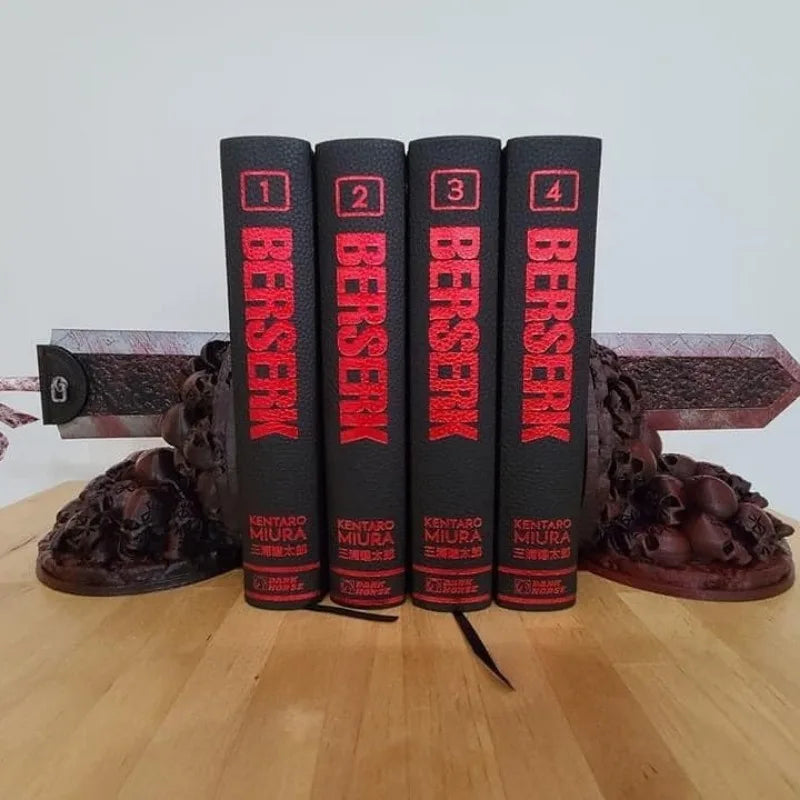 Berserk Guts Dragon Slayer Resin Book Stand Decoration Anime Character Bedroom Study Desk Decoration Ornament Birthday Gifts