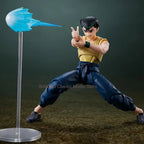 Original Bandai S.H.Figuarts SHF Yu Yu Hakusho YUSUKE URAMESHI Figure Finished Model kit  Anime full Action Toy Gift for kid set