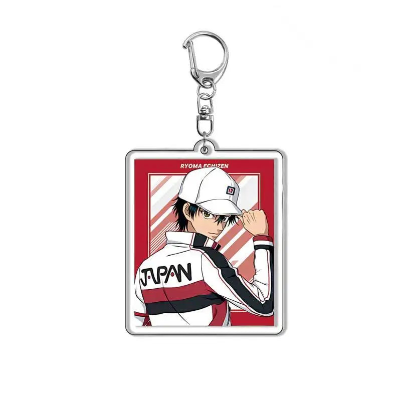 NEW THE PRINCE OF TENNIS Acrylic Keychain Lovely Baby Bag Charms Pendant Friends Gift Fans Fun Key Chain Cute Souvenir Creative