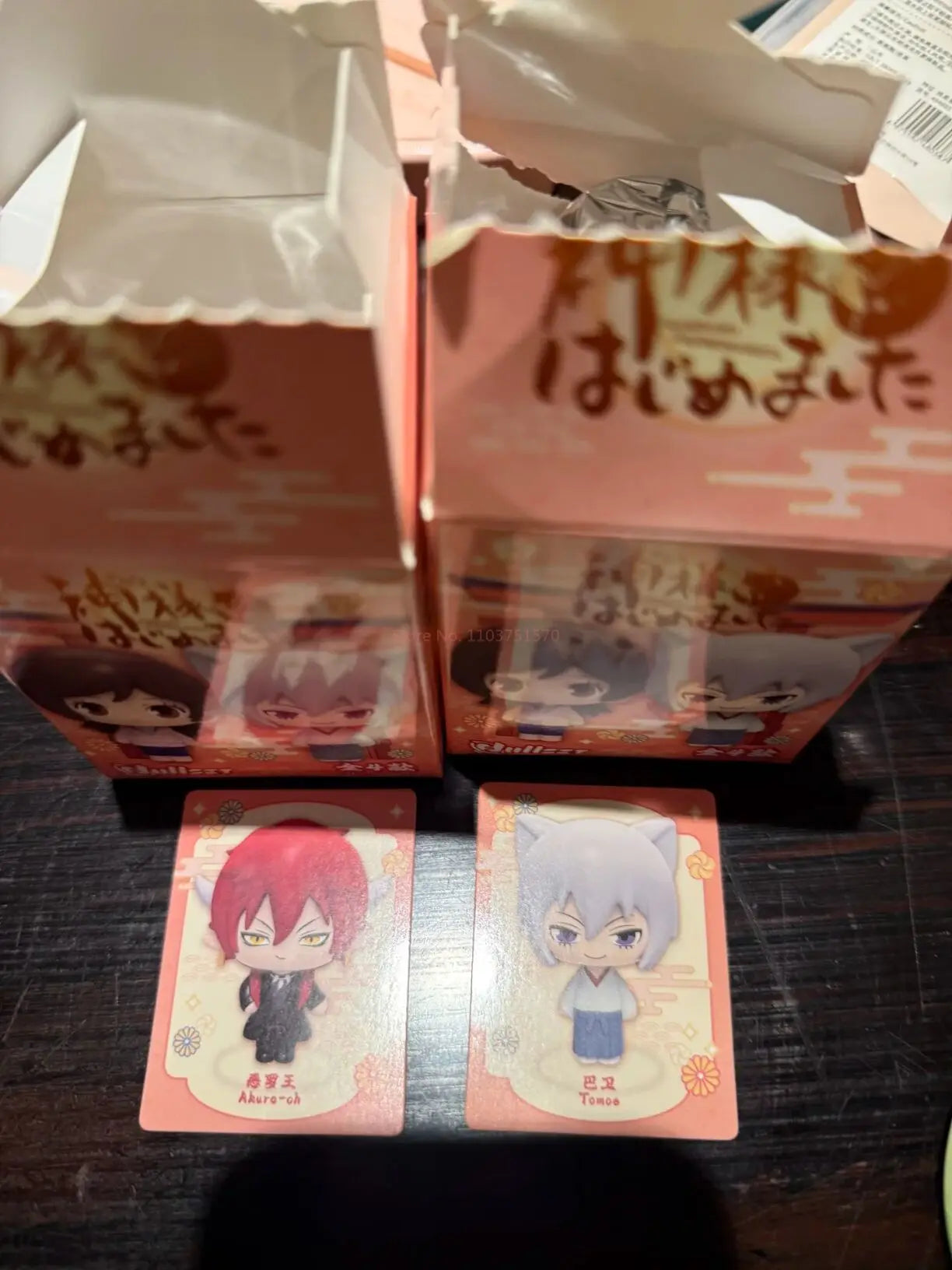 Hot Original Kamisama Kiss Blind Box Kamisama Kiss Standing Pose Series Anime Figures Mystery Box Nanami Tomoe Kawaii Doll Toy