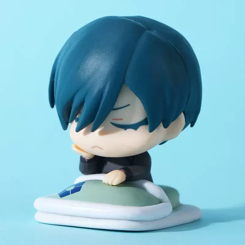 BLUE LOCK Sleep version Second Generation Isagi Yoichi Bachira Meguru Chigiri Hyoma Nagi Seishiro Itoshi Figure Model Dolls Toys