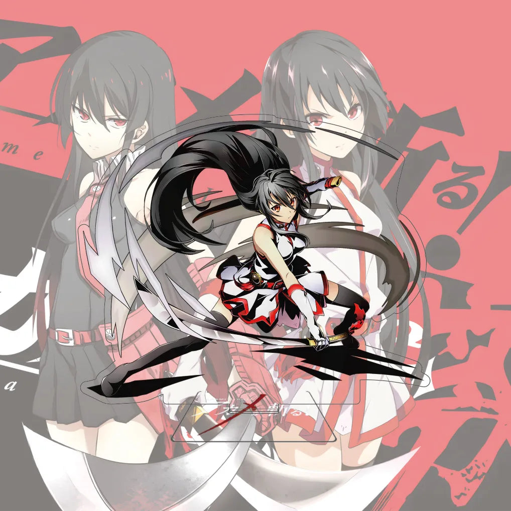 Anime Akame ga KILL 15cm Acrylic Stand Model Cosplay Characters Ornament Accessories Goods Collection Gifts