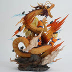 28cm Dragon Ball Goku Gofan Goten Dragon Fist Explosion Anime Figure Model Statue Collection Desktop Decoration Ornament Toys