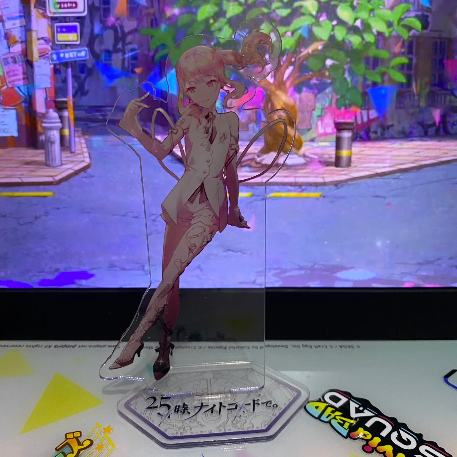 Anime Project Sekai Yoisaki Kanade Asahina Mafuyu Akiyama Mizuki Shinonome Ena Acrylic Stand Model Desk Display Standing Figure