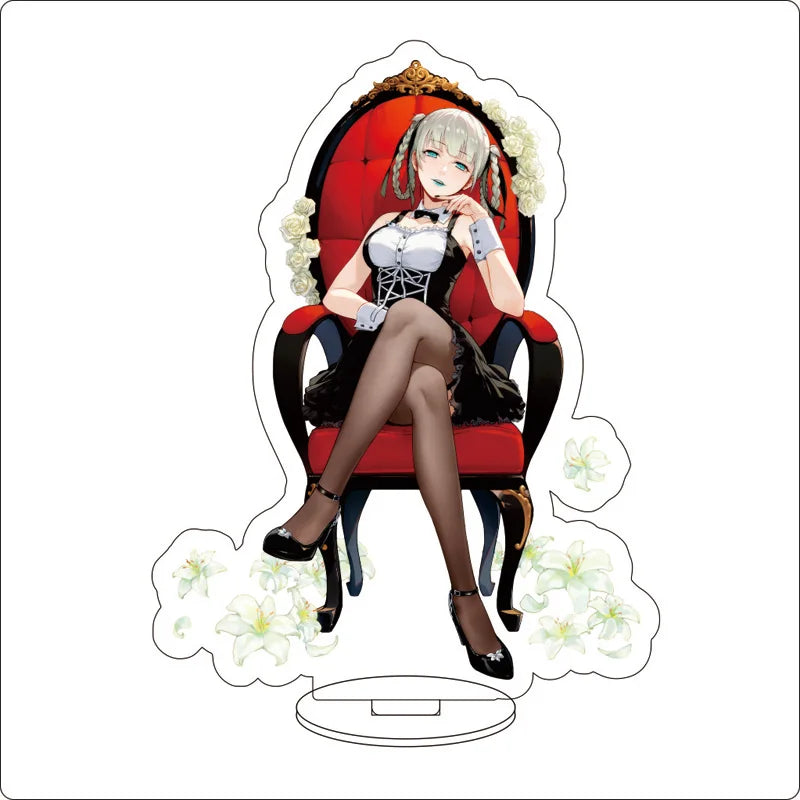 Anime Kakegurui Acrylic Stand Ornaments Momobami Kirari Saotome Meari Ryōta Suzui Jabami Yumeko Figure Stand Halloween Gifts