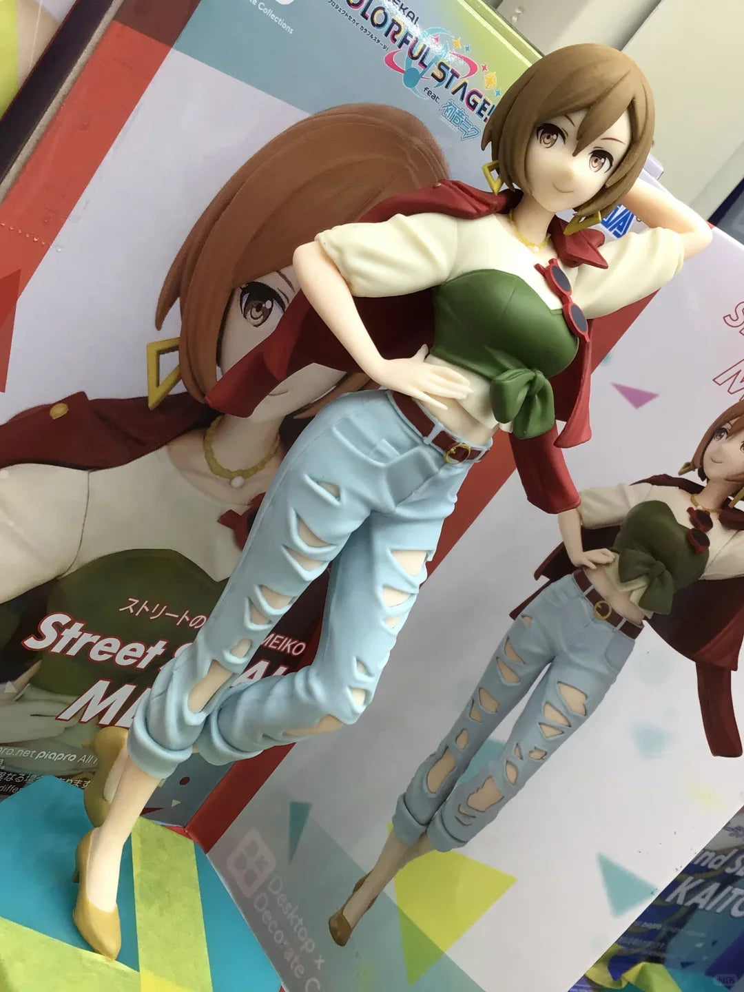 In Stock Genuine Sega Project Sekai: Colorful Stage! Decorate Collections Hatsune Miku Meiko Rin Len Kaito  Collectibles Model