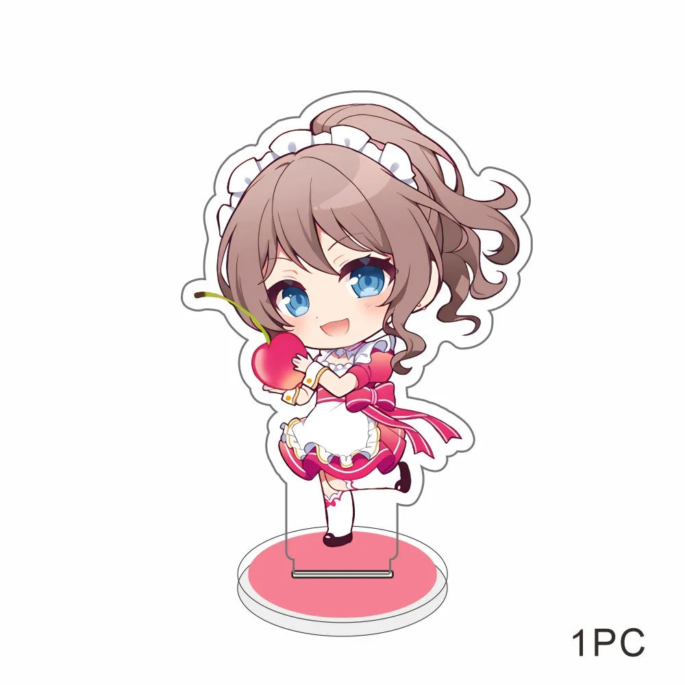 BanG Dream!  Anime Acrylic Figures Stand Model Friends Keychain Fans Gifts Sakiko Soyo Display Keychain Ornaments Sweet Girl