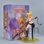 Aixlan Erza Scarlet Figure 19cm Demon Blade Red Sakura Non PVC Action Figure Amine Birthday Gift Collectible Figurine