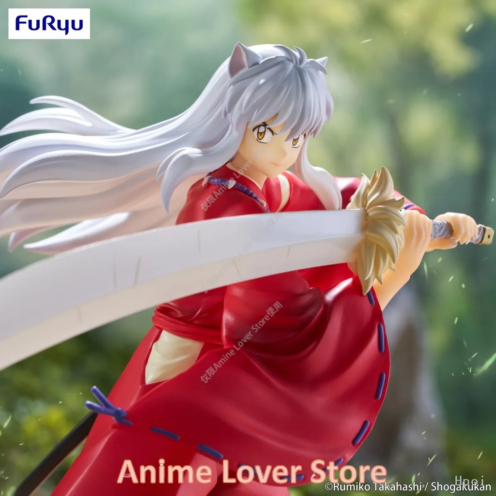 IN STOCK Original FURYU Trio-Try-iT Figure Inuyasha Sesshoumaru Anime Figure Collectible Model Ornaments
