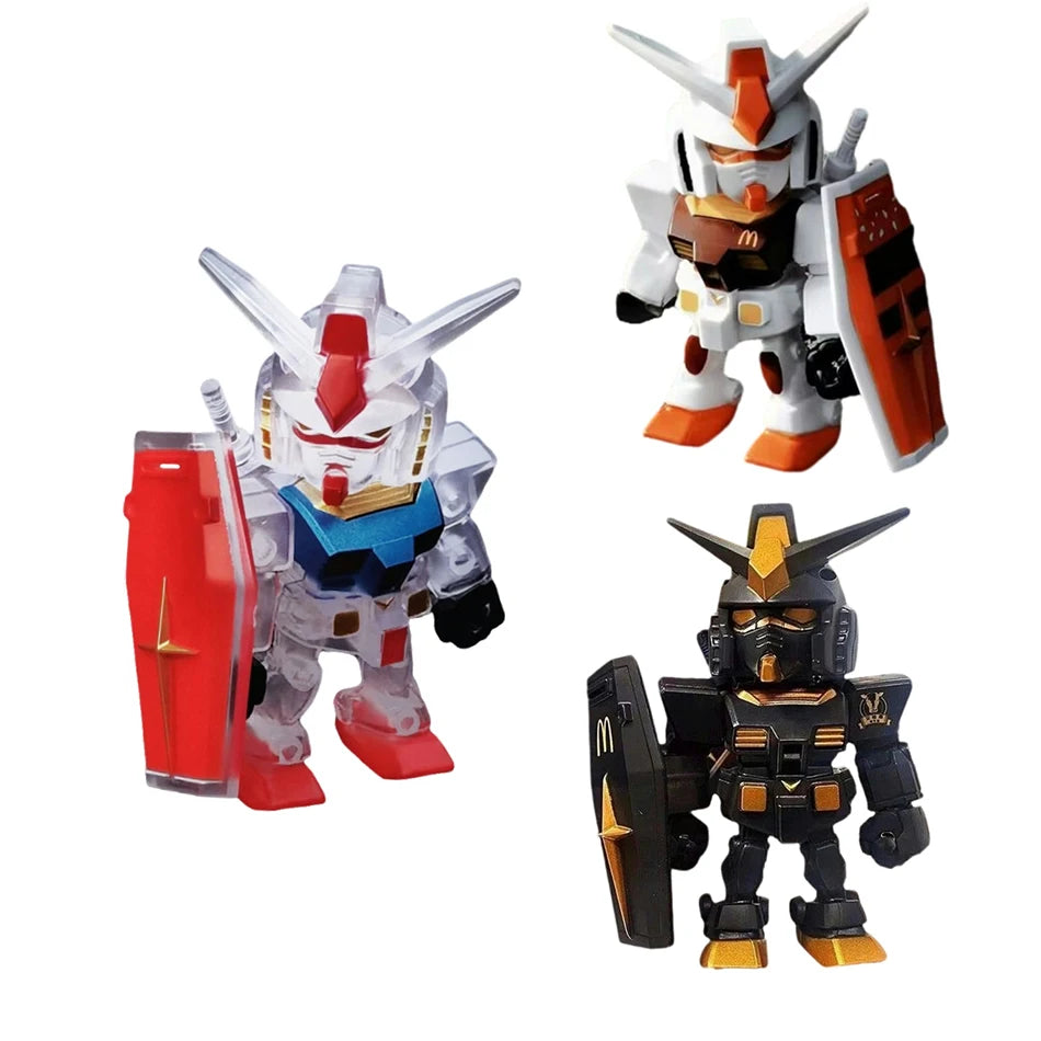 Mcdonald Gundam Figuur Qmsv Rx-78-2 Ver Angus Mobiel Pak Actie Beeldje Verzamelbaar Model Standbeeld Robot Kits Speelgoed gifts