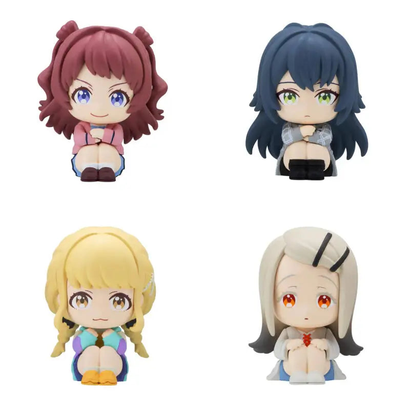 4pcs/set Genuine Bandai Gakuen Idolmaster Nendoroid Waiting for the shape Twisted Egg Anime Action Figure Model Toys Gift for Birthday