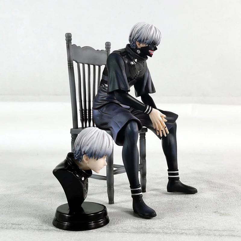 Kaneki Ken Figures Tokyo Ghoul Figure Anime Peripherals Statue Pvc Two Headed Models Collection Statue Toys Girls Birthday Gifts