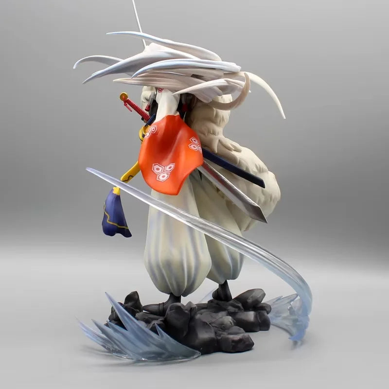 36cm Inuyasha Sesshoumaru Anime Figures Gk Action Figure Pvc Statue Figurine Model Collection Doll Decoration Ornaments Toy Gift