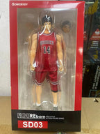 Slam Dunk Shohoku Basketball Player Rukawa Kaede Sakuragi Hanamichi Multiple Figure Eborn SD01 SD03 Action Figure Model Toys