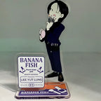 Cartoon Anime Banana Fish Ash Okumura Eiji Acrylic Stand Figure Display Ibe Shunichi Figure Model Plate Christmas Props Toy