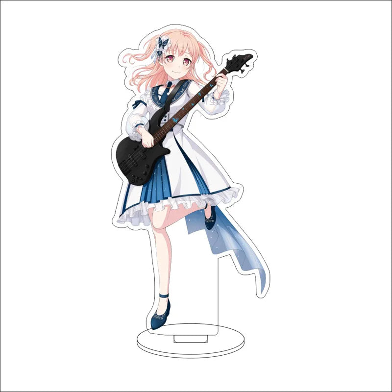 Anime BanG Dream! Acrylic Stand Ornaments Kasumi Toyama Ran Mitake Aya Maruyama Yukina Minato Figure Stand Halloween Gifts