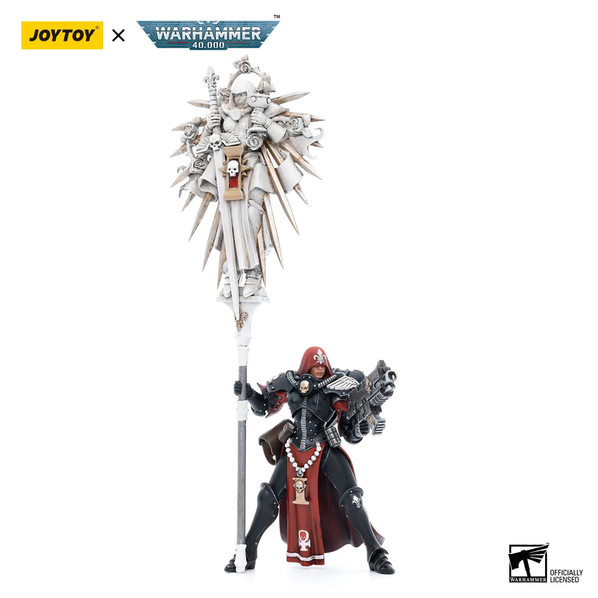 JOYTOY Warhammer 40k 1/18 Action Figures Adepta Sororitas Imagifier Sister Saelon