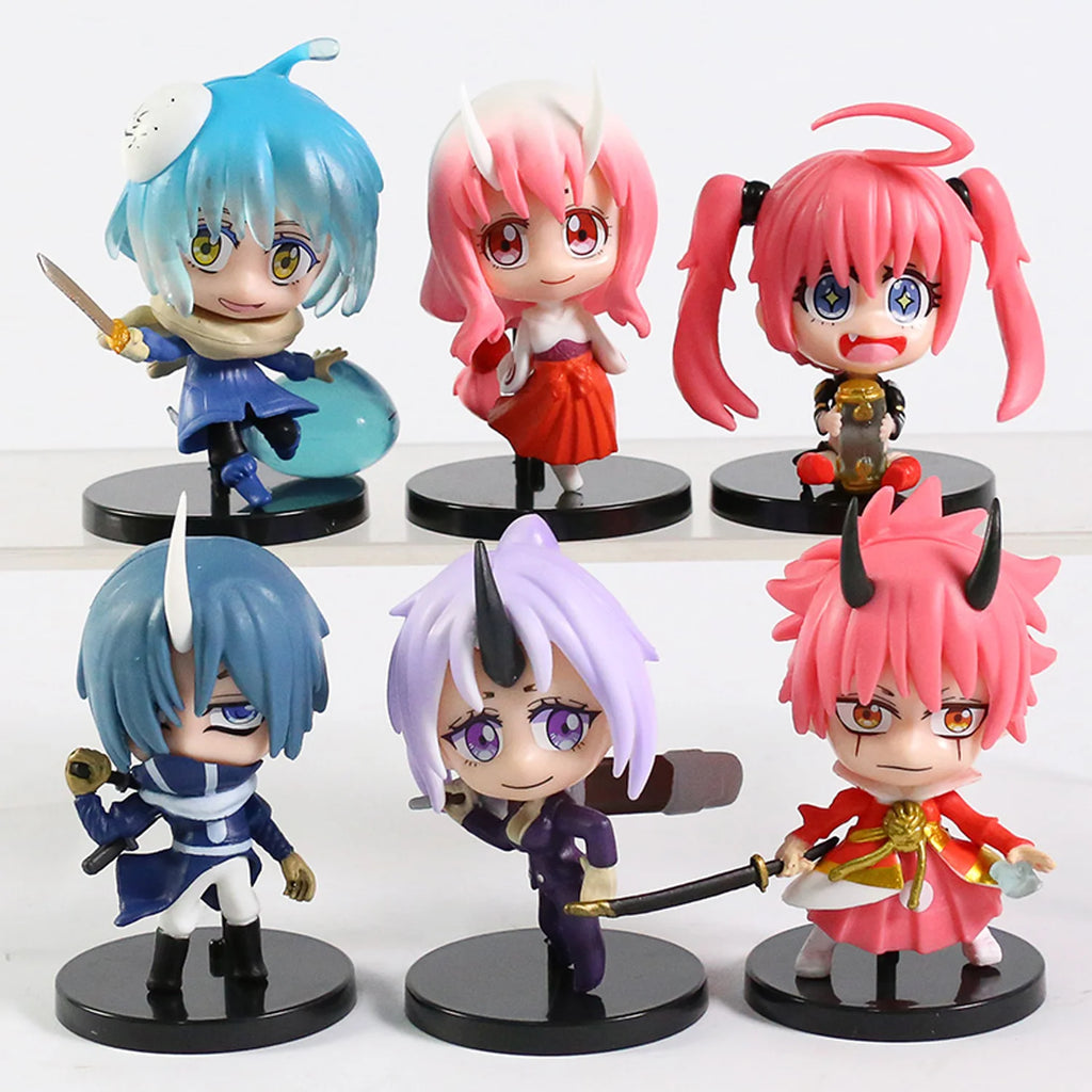 That Time I Got Reincarnated As A Slime Anime Figures Rimuru Milim Kawaii Action Figure PVC Model Toy Collection Kids for Gift